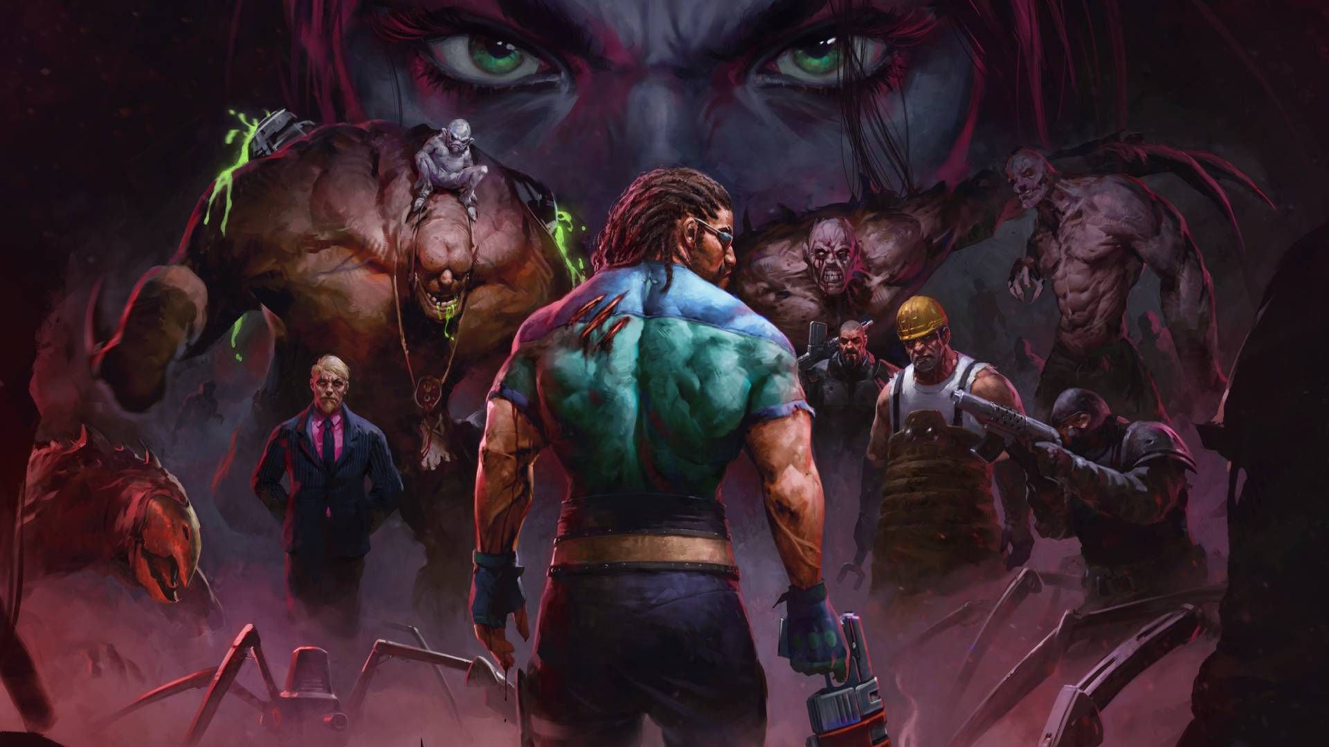John Sin holds a gun in key art for Sin Reloaded