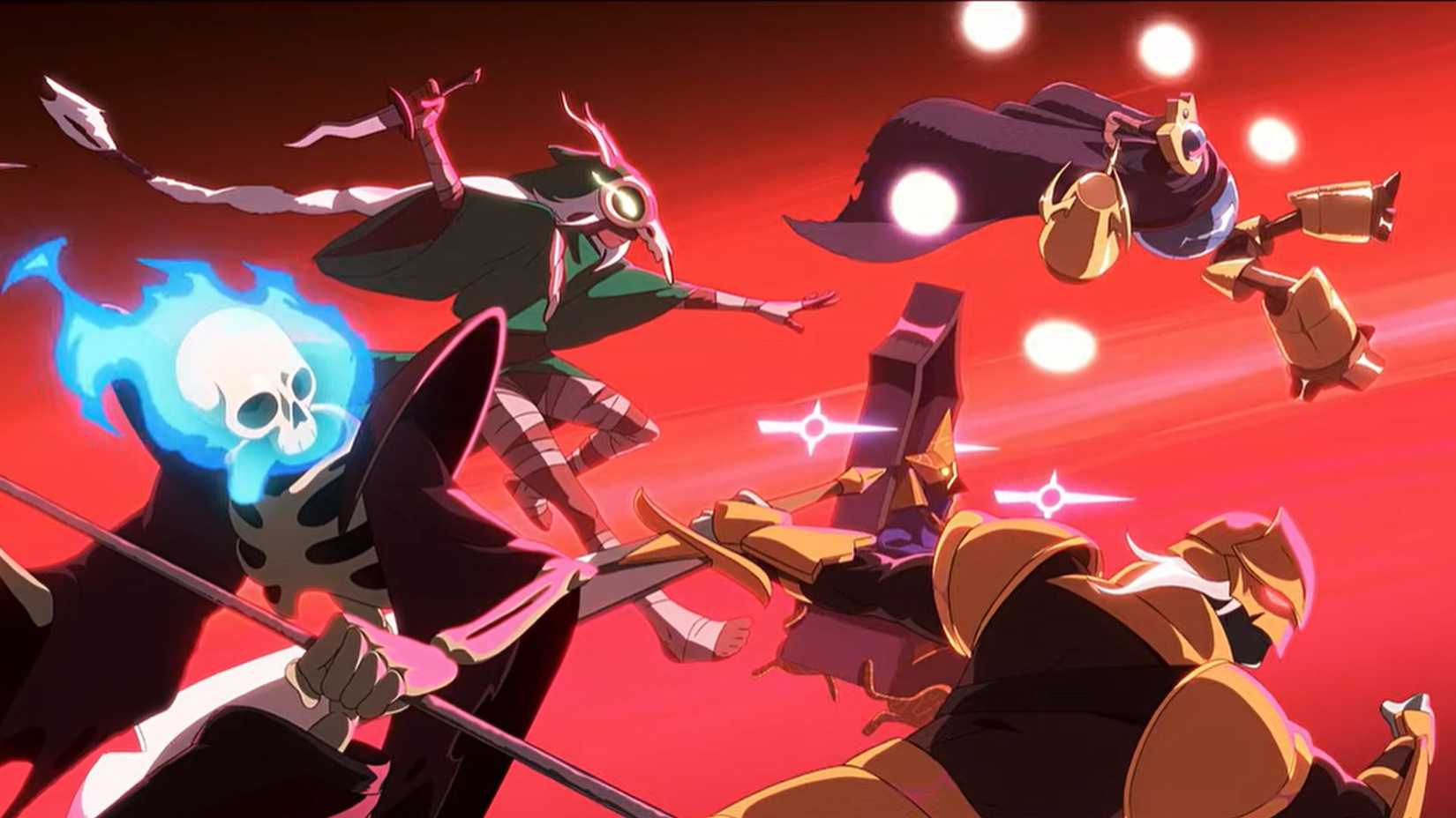 Slay the Spire 2 heroes from an animated trailer