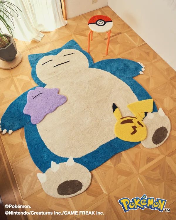 These Pokémon 30th anniversary rugs are perfect and impossible to buy