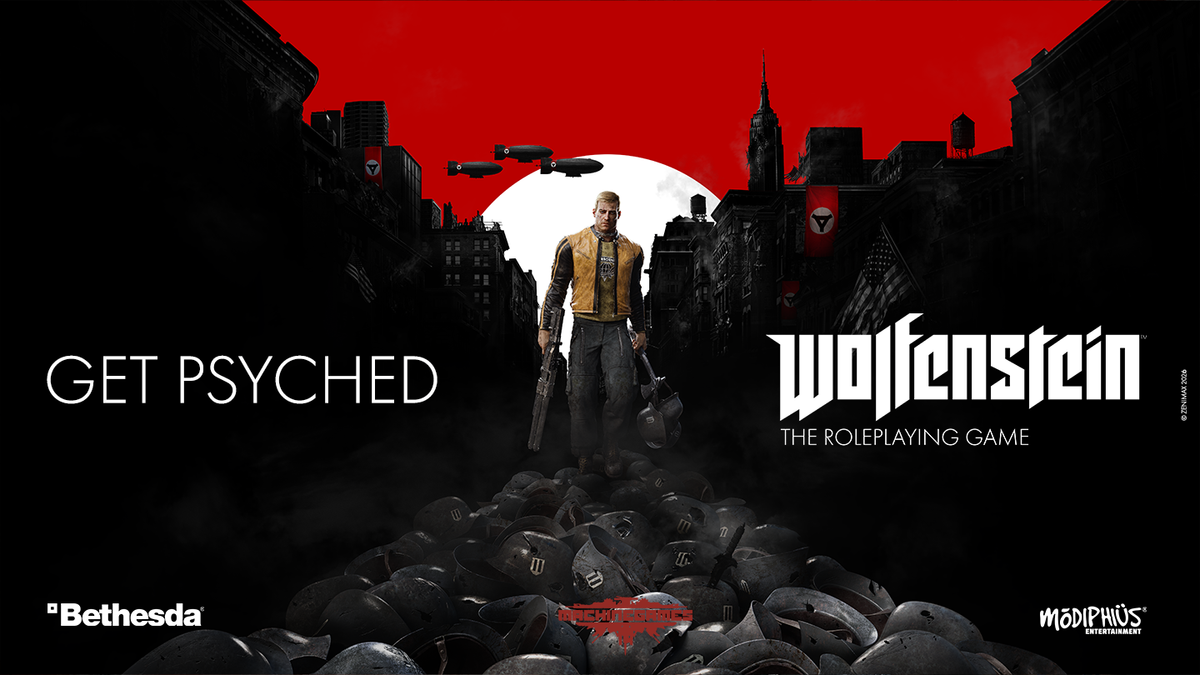 Fight Nazis with Friends in Modiphius’ Upcoming Wolfenstein TTRPG Fight Nazis with Friends in Modiphius’ Upcoming Wolfenstein TTRPG