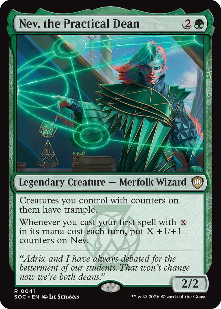 MTG Secrets of Strixhaven Quandrix Unlimited decklist, reprints