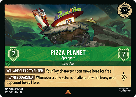 lorcana pizza planet