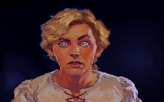 Guybrush main character in the Secret of Monkey Island