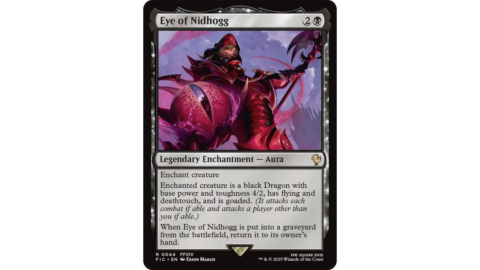 Eye of Nidhogg MTG card on a white background