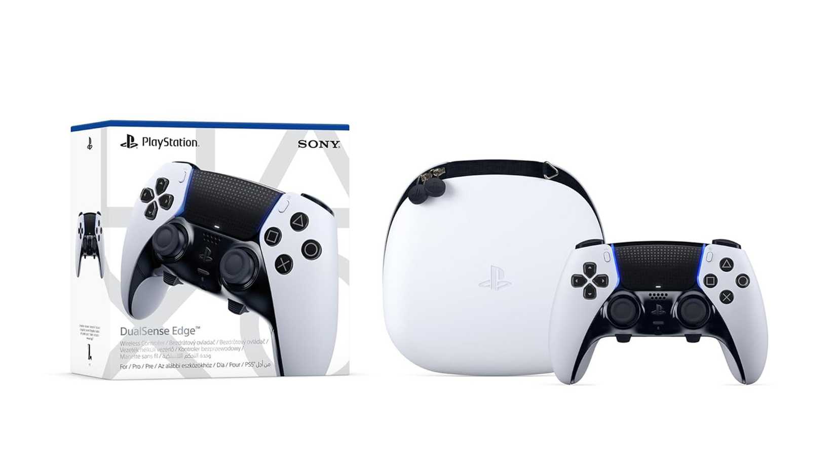 Dualsense Edge, tas jinjing dan kemasan