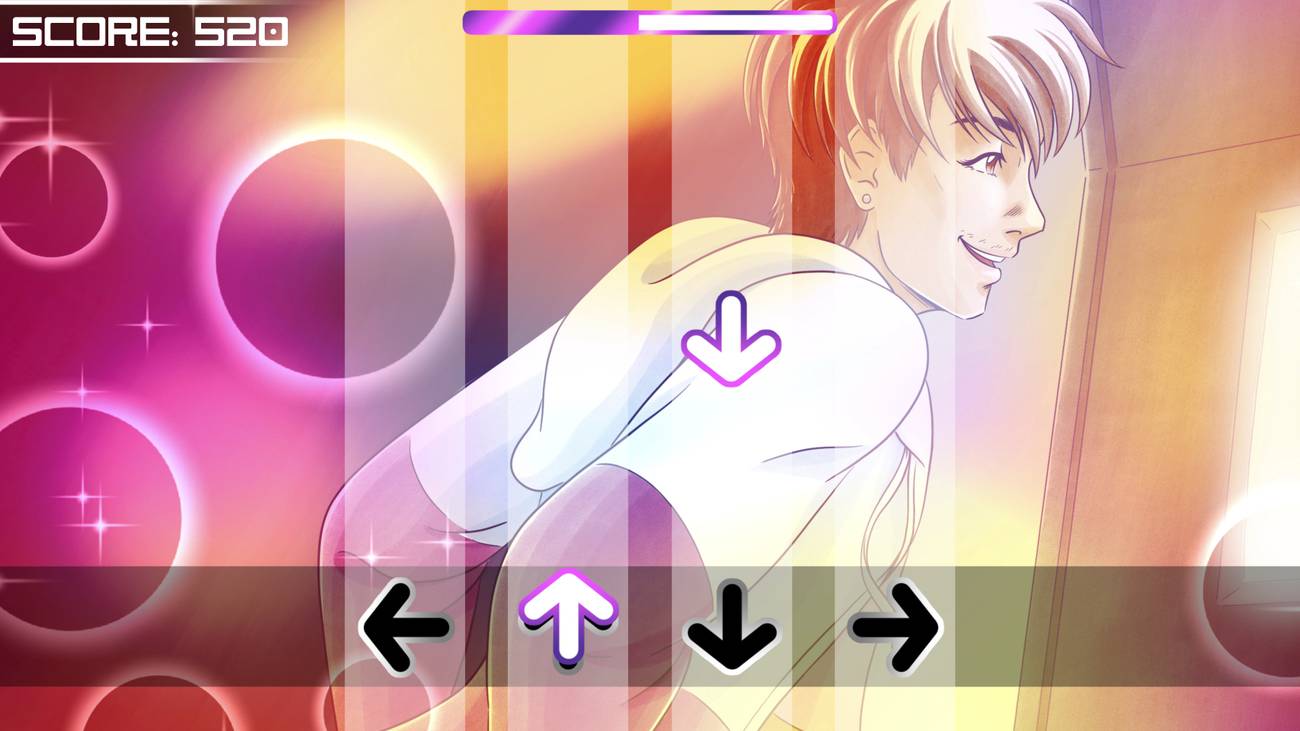 A dancing minigame appears in Ace and Aro: Heart to Heart.