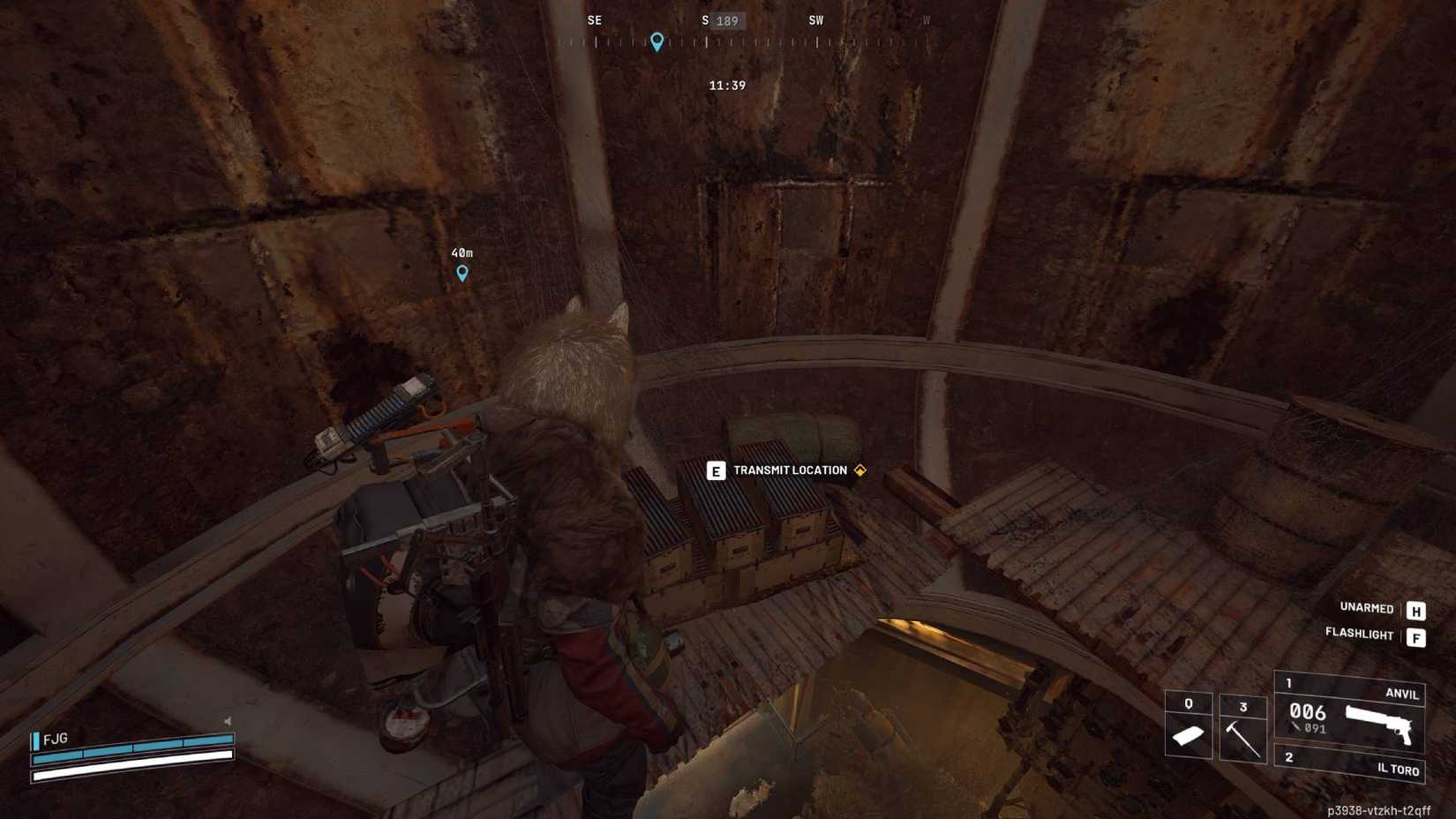 The player standing in front of the objective in Arc Raiders.