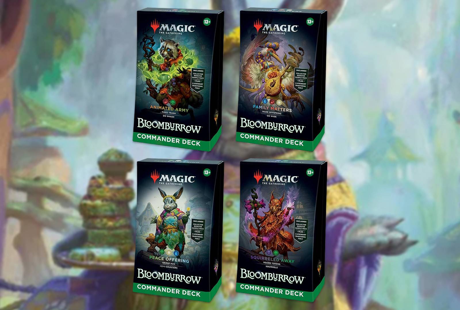 mtg bloomburrow collector booster box Magic The Gathering
