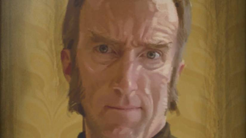 cave johnson painting portal 2