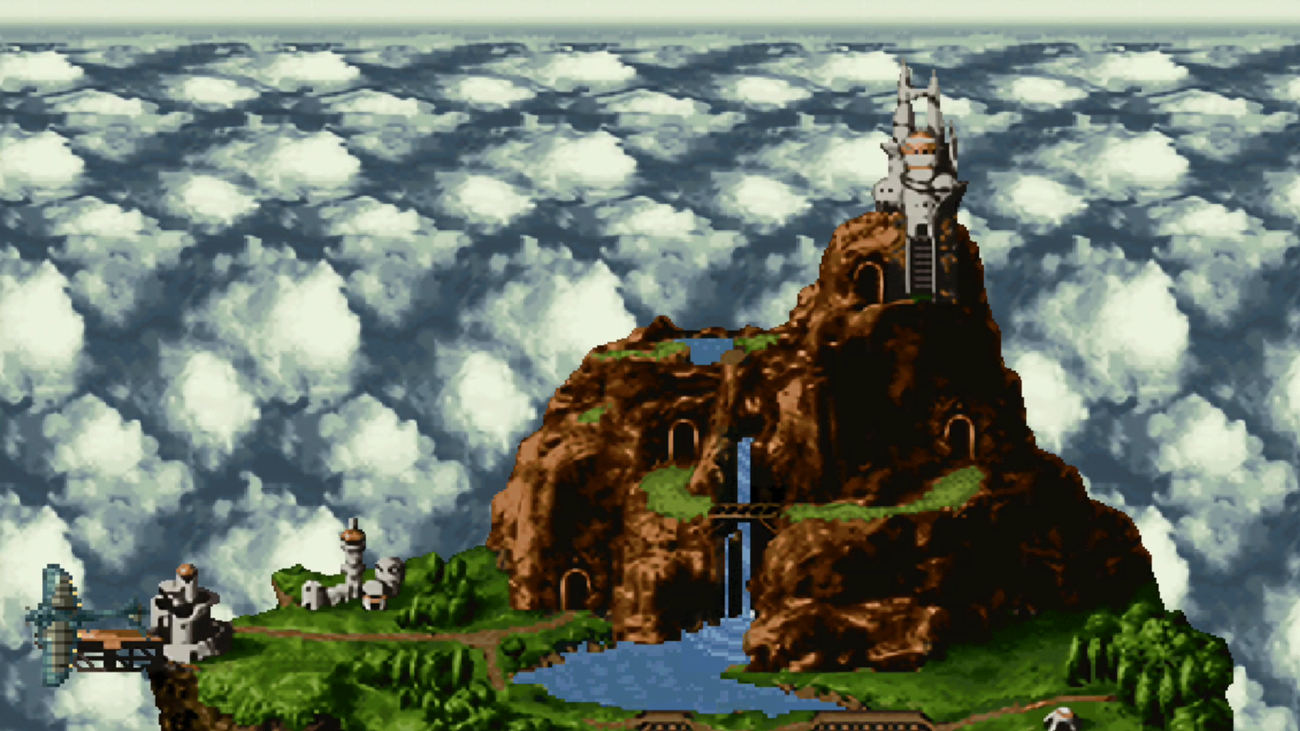 The Chrono Trigger world without humans in the picture