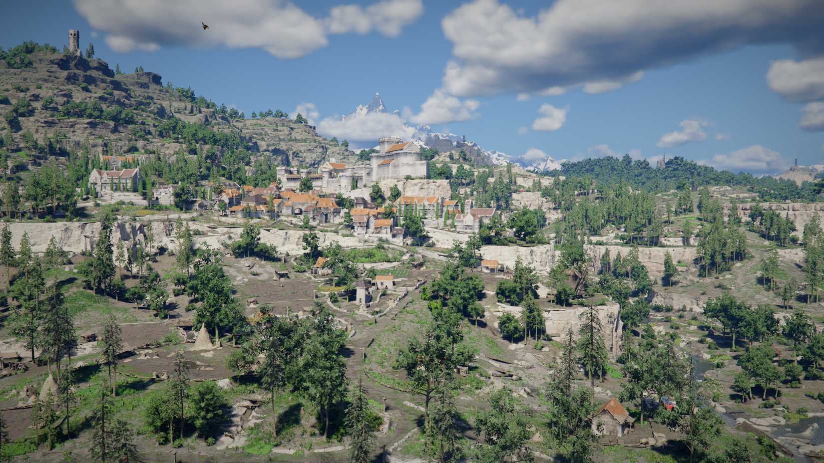 The town of Hernand in Crimson Desert.