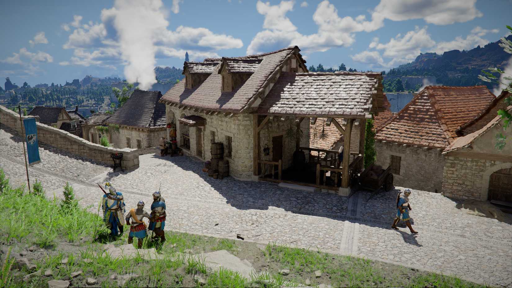 A house near Hernand Castle in Crimson Desert.