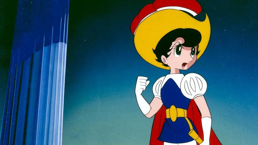 A young girl cross-dresses as a young prince in the Princess Knight television anime