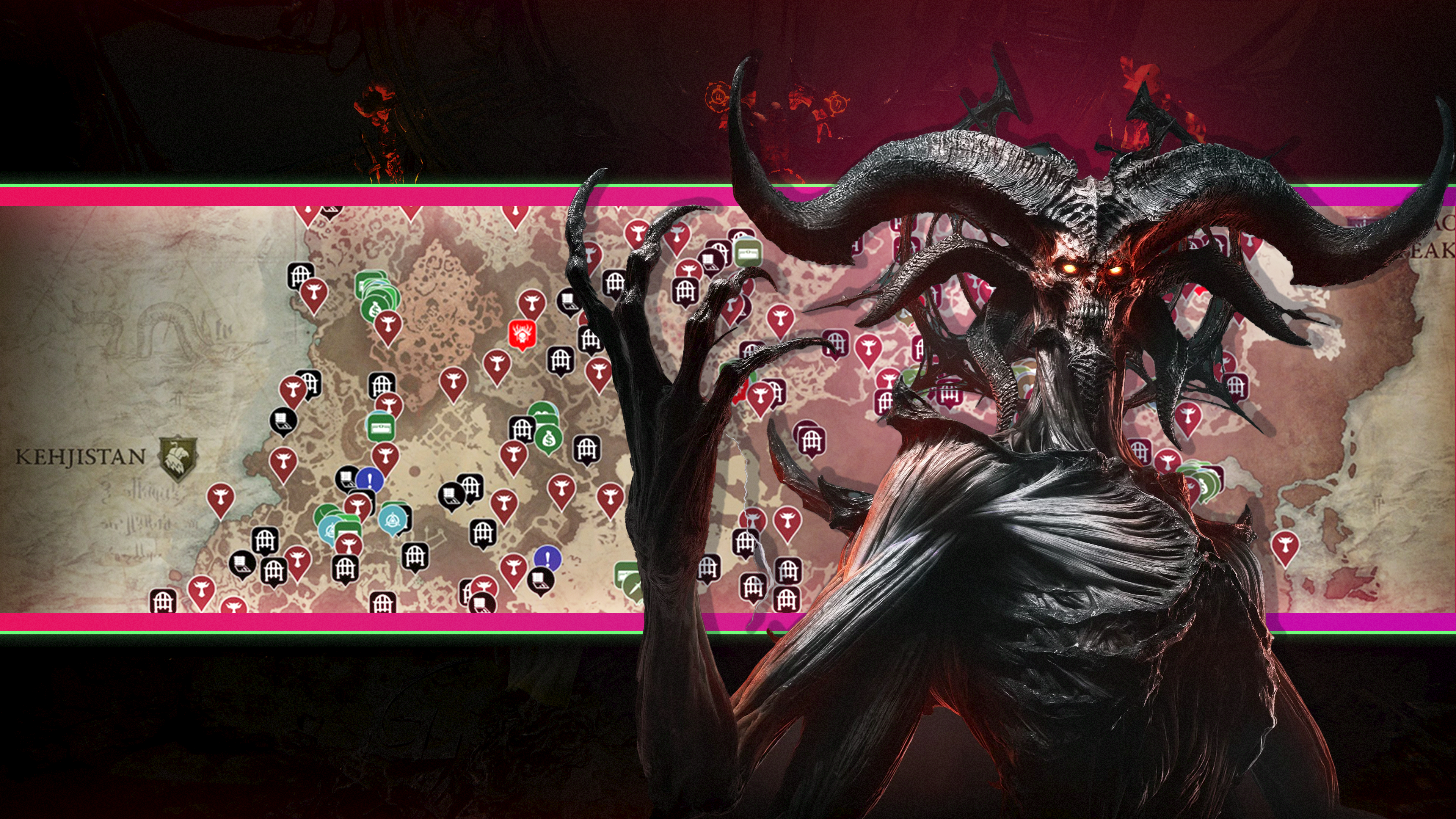 Diablo 4 interactive map