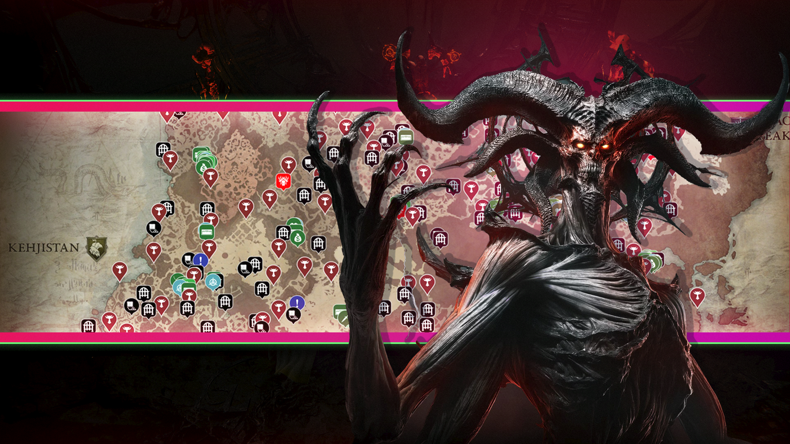 Diablo 4 interactive map