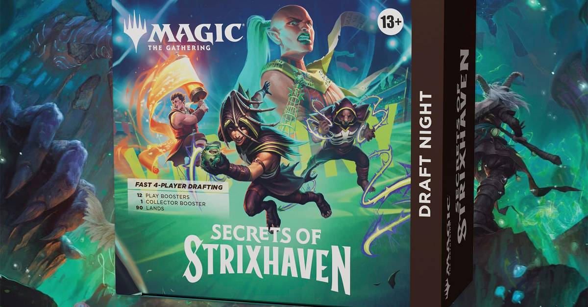 Save on an MTG Draft Night Box, and net a Secrets of Strixhaven Collector  Booster inside