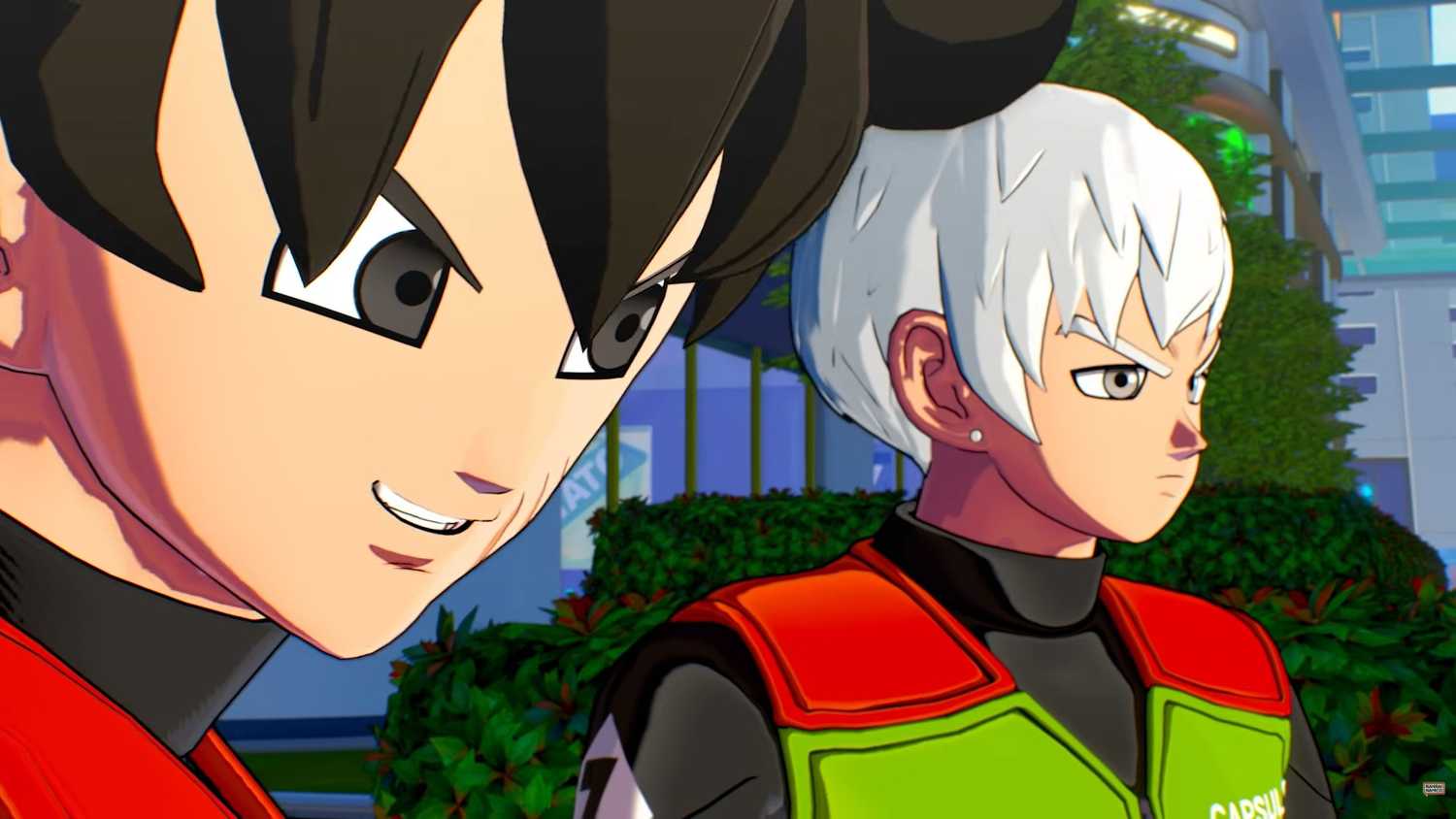 Brett và nhân vật người chơi trong Dragon Ball Xenoverse 3