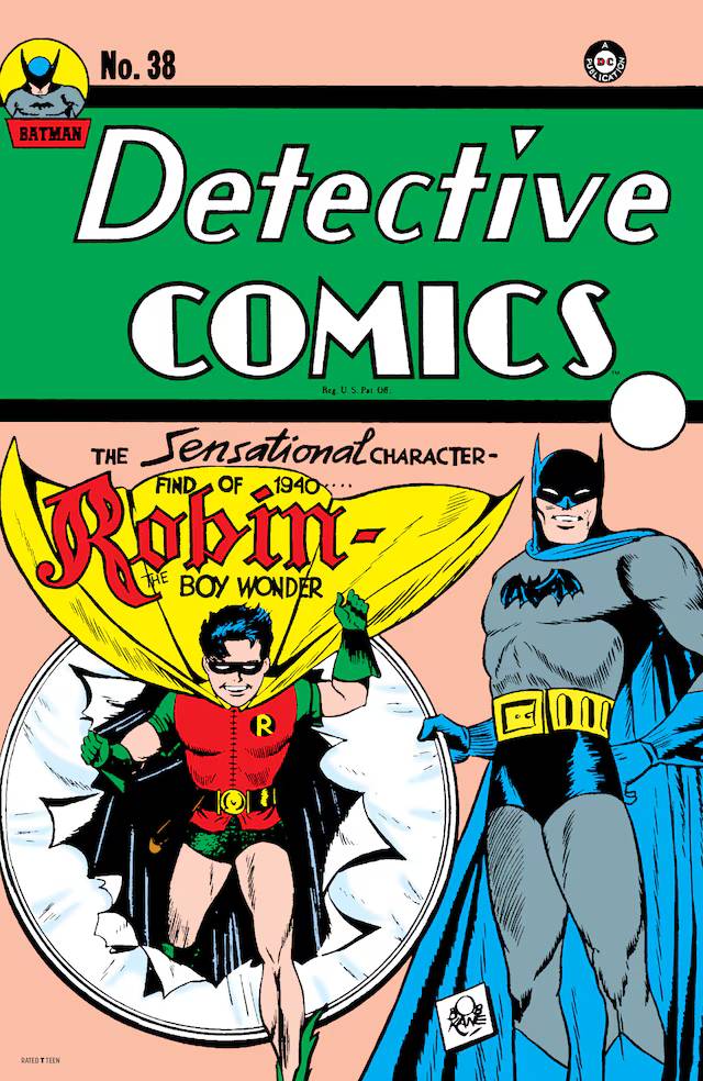 Robin arrives with Batman