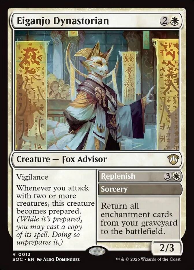 eiganjo dynastorian mtg