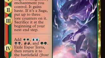 how do saga cards work mtg Dominaria Mechanics
