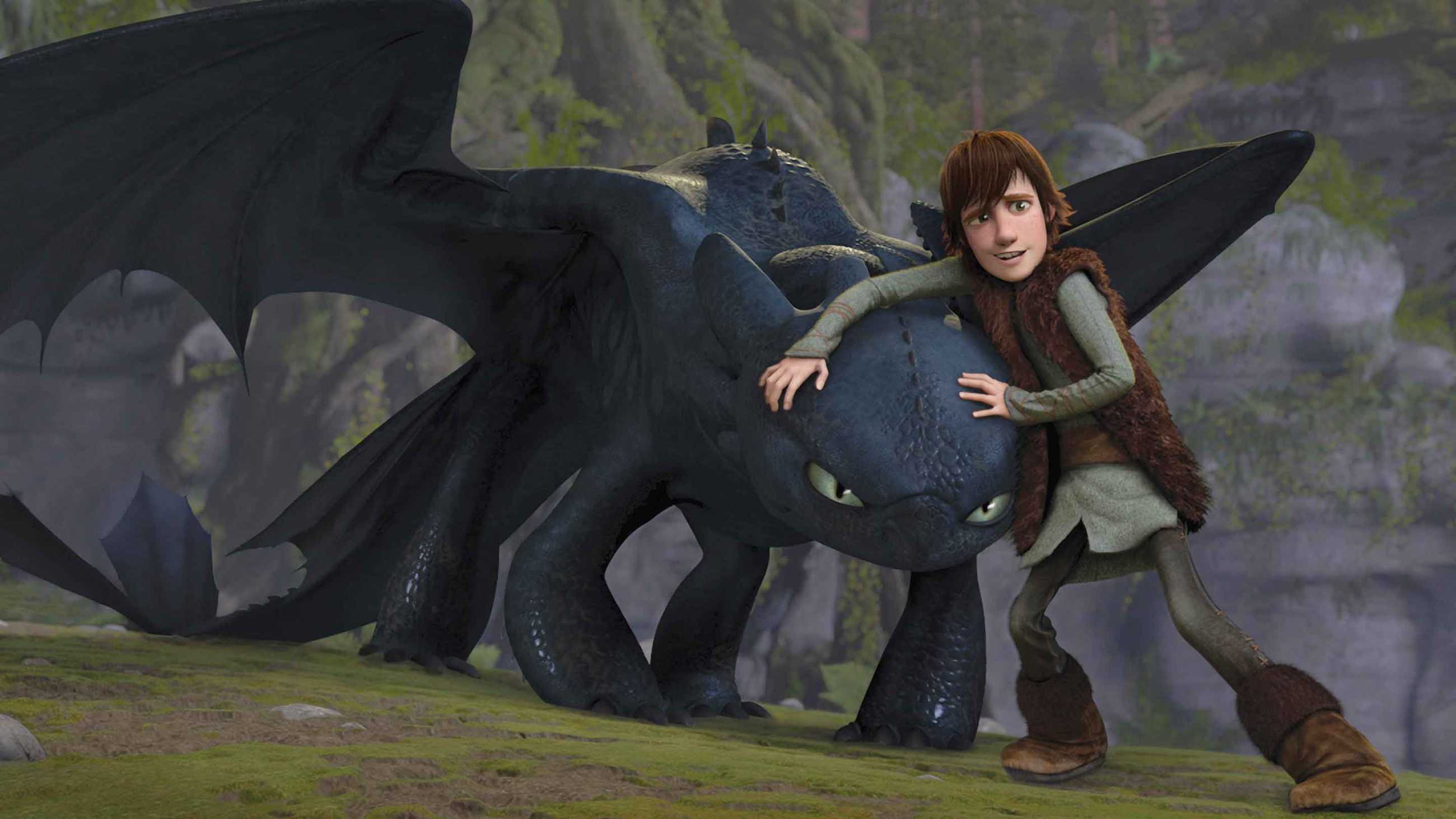 how to train your dragon toothless and hiccup