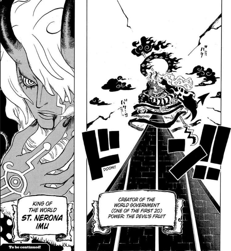 Imu's face and appearance reveal in one piece chapter 1179