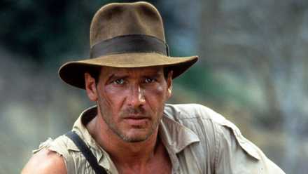 Harrison Ford as Indiana Jones in The Temple of Doom