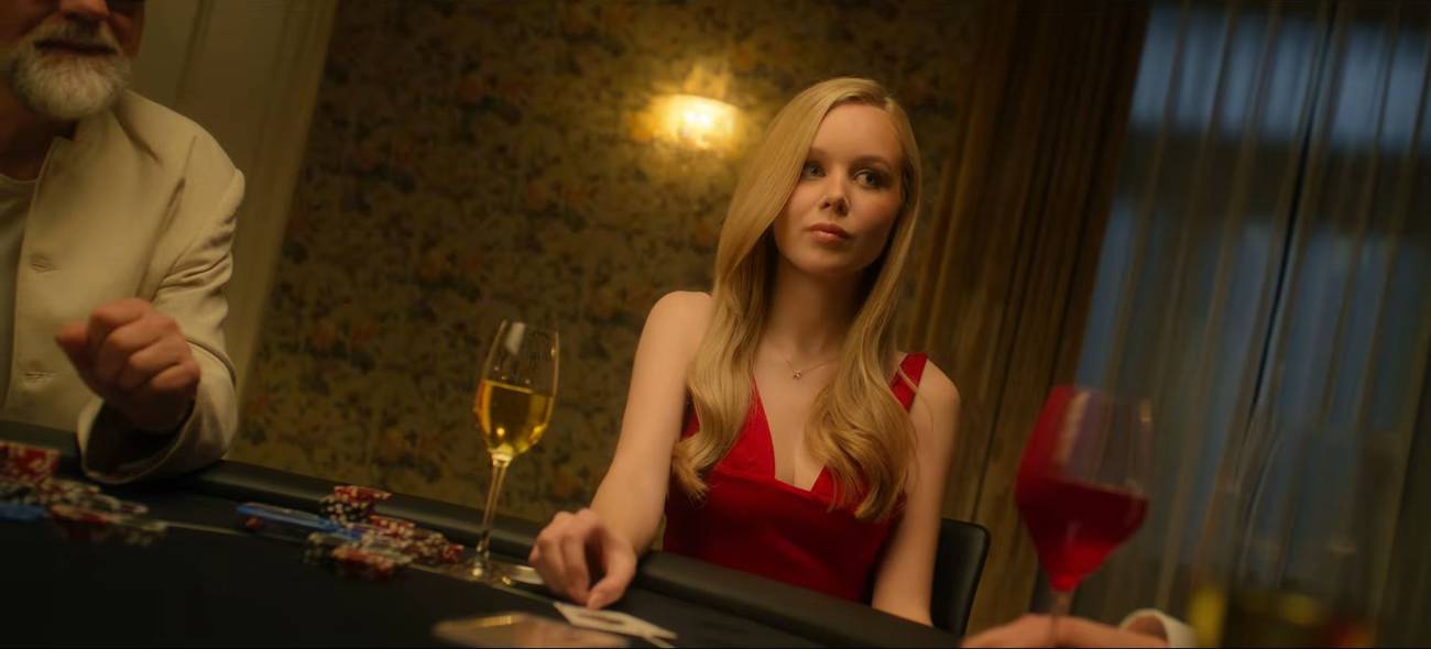 Jolina Gisele, in the promo for the world's largest and most valuable Pokemon card collection.