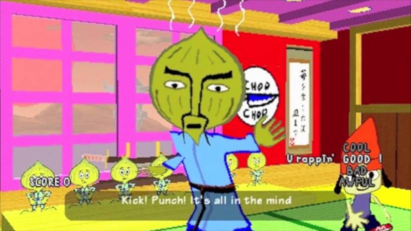 kick punch parappa
