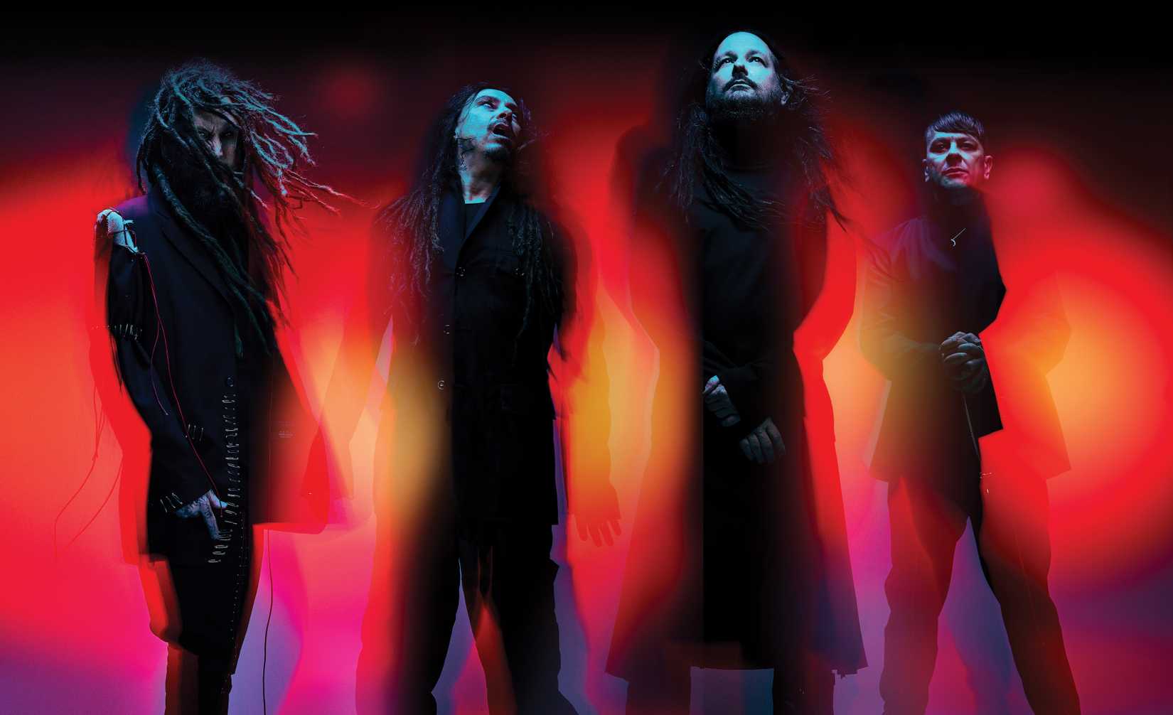 A group photo of the band Korn