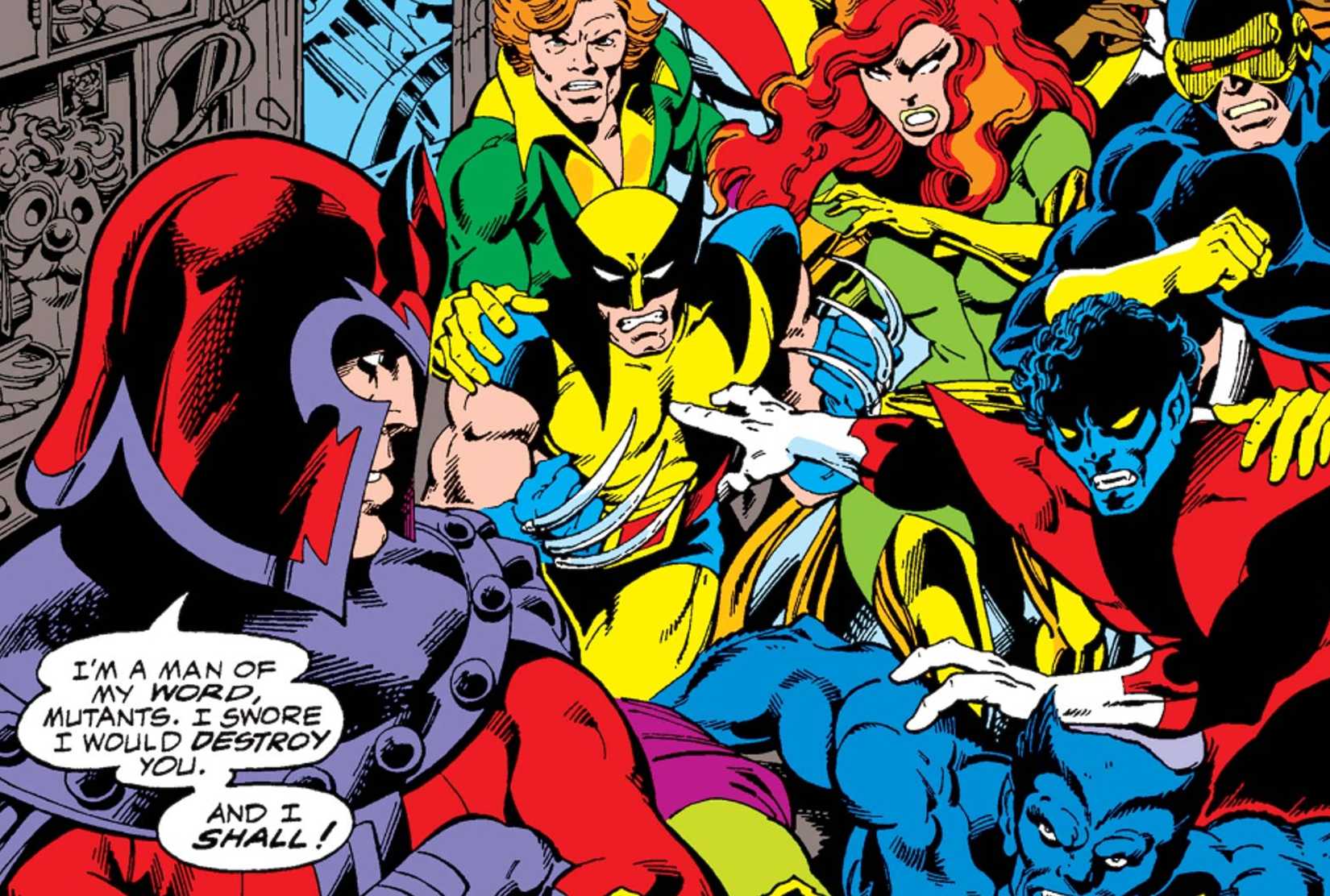 Uncanny X-Men #112, X-Men villain Magneto squares off against the X-Men, declaring "I'm a man of my word, mutants. I swore I would destroy you. And I shall!"