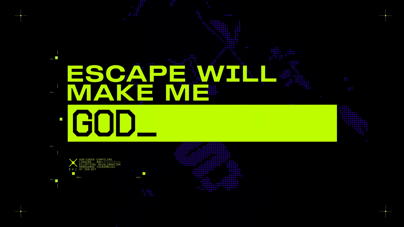 marathon official escape will make me god