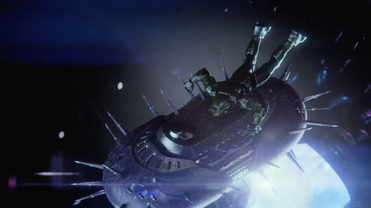 Master Chief gives the Covenant back their bomb in Halo 2