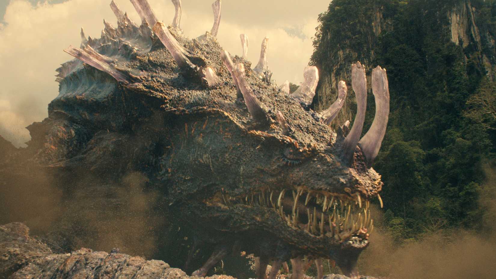 Titan X comes ashore on Skull Island in Monarch: Legacy of Monsters season 2