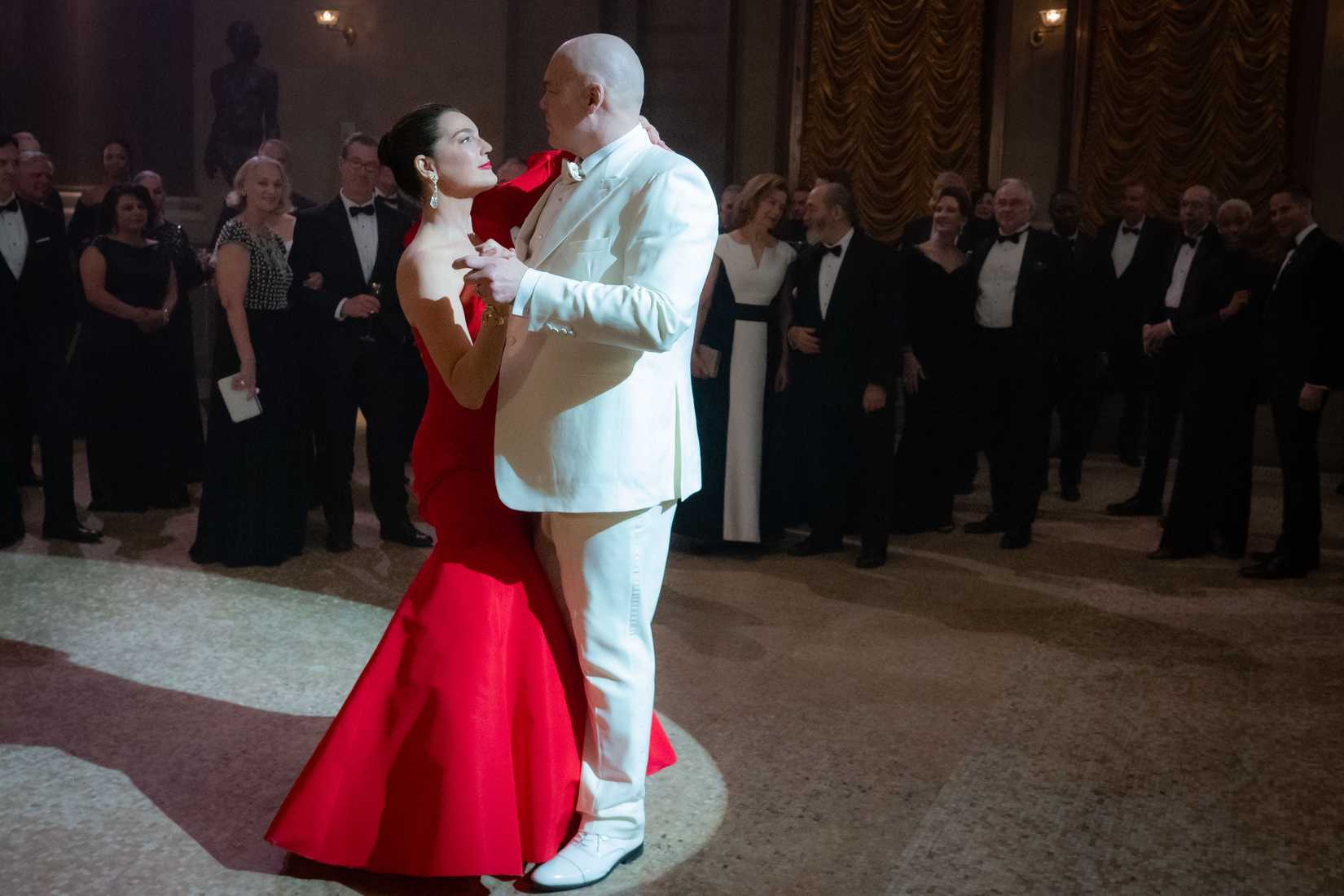 Kingpin and Vanessa dance at their wedding in Daredevil: Born Again