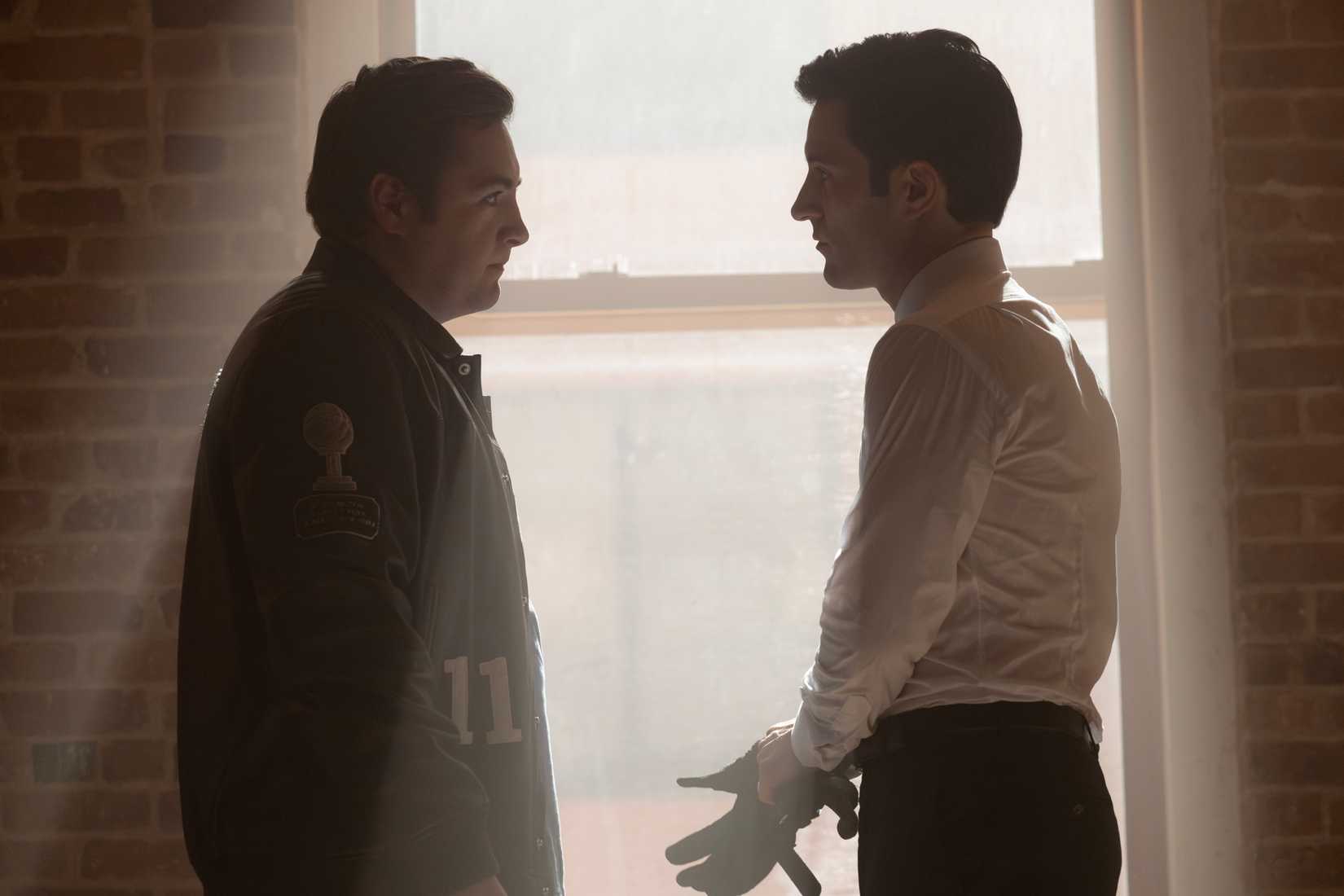 Daniel Blake with Buck Cashman