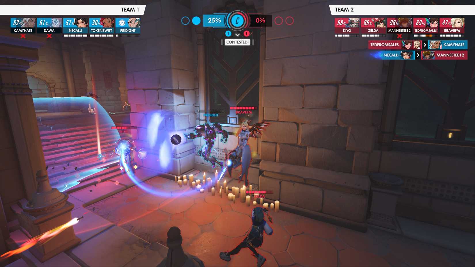 Reacciones de la comunidad sobre Mercy