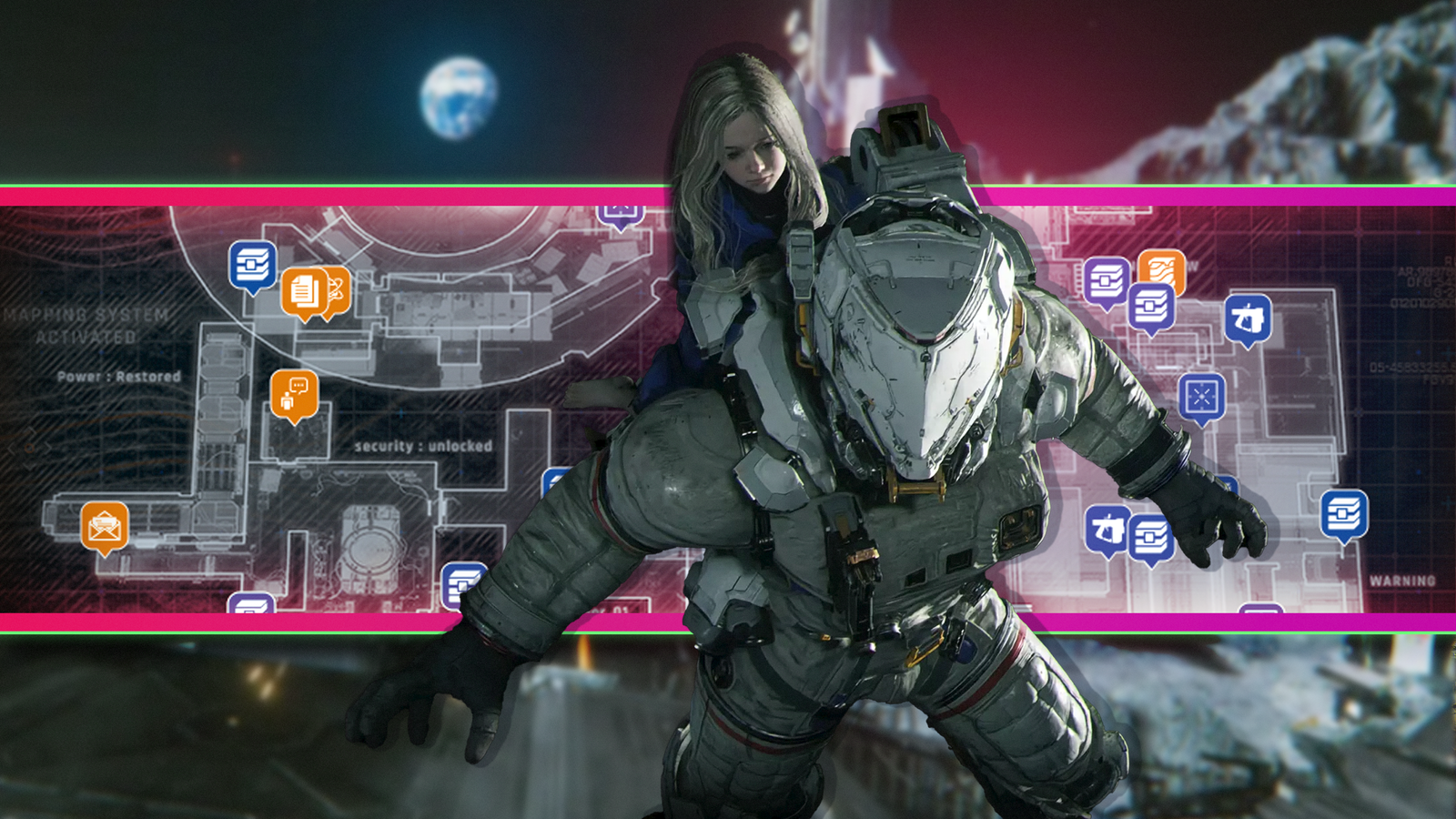 Pragmata interactive maps