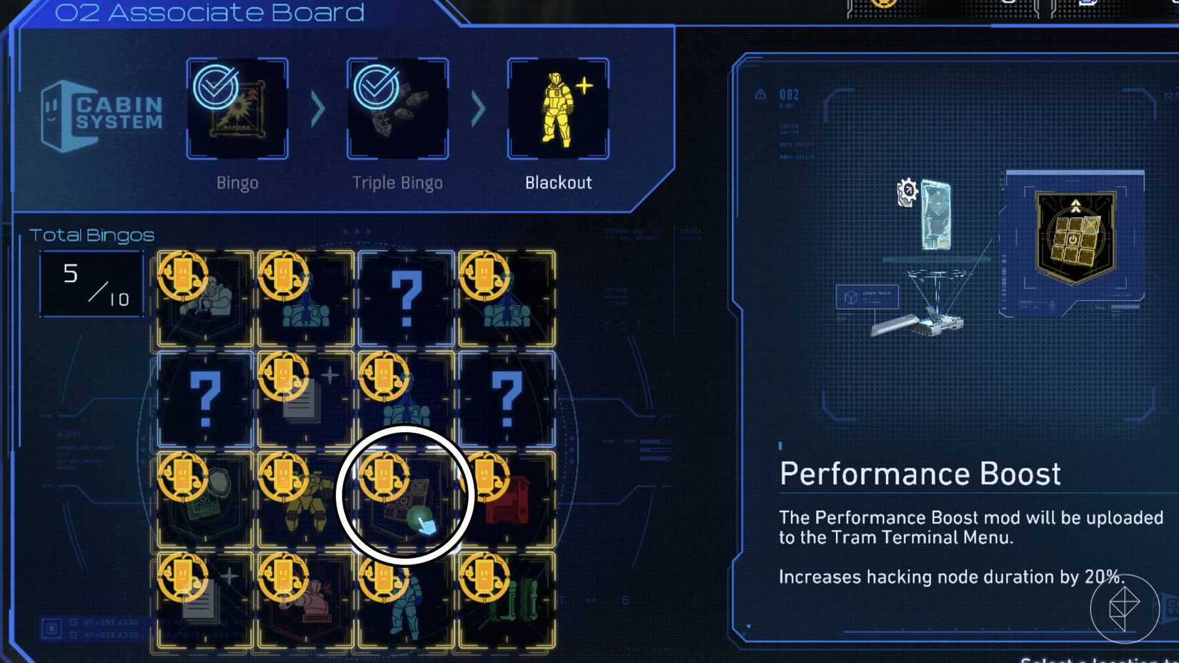 The Performance Boost mod location in Pragmata