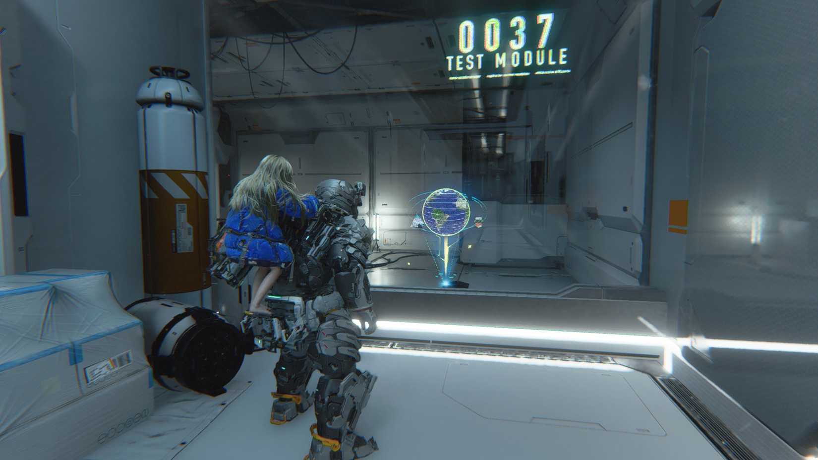 Hugh looking at REM data in Pragmata