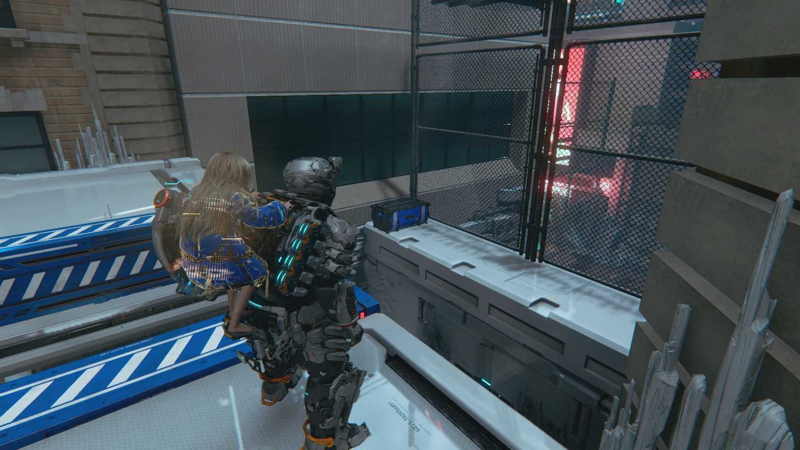 The relay amplifier mod location in Pragmata