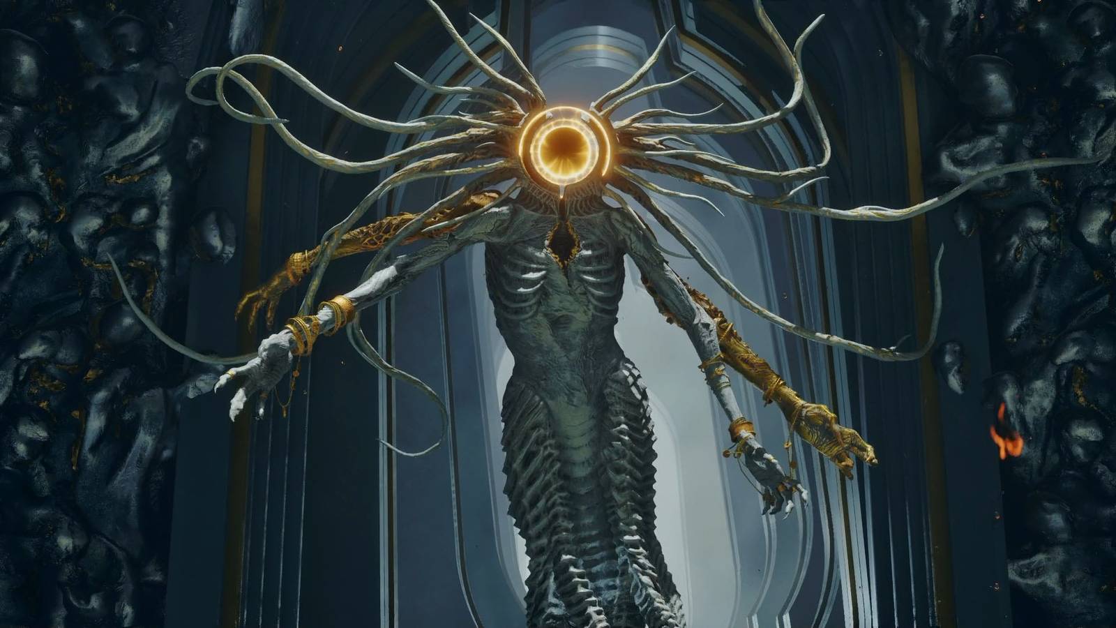 How to beat the Priestess boss in Saros