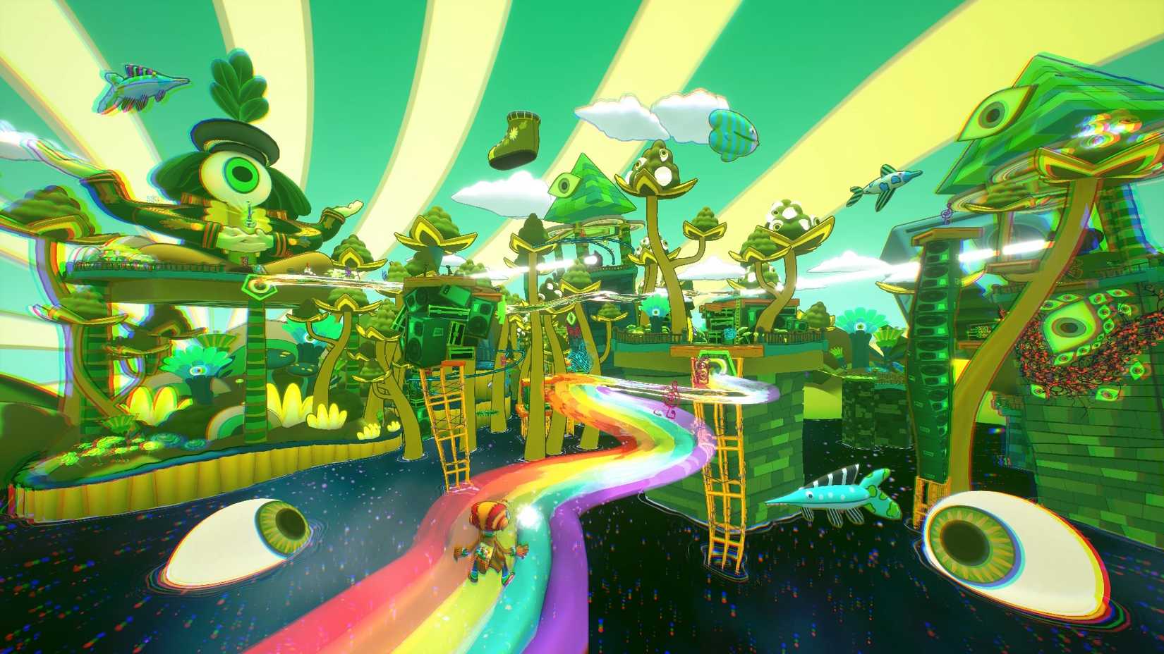 The Psi-King's Sensorium stage in Psychonauts 2