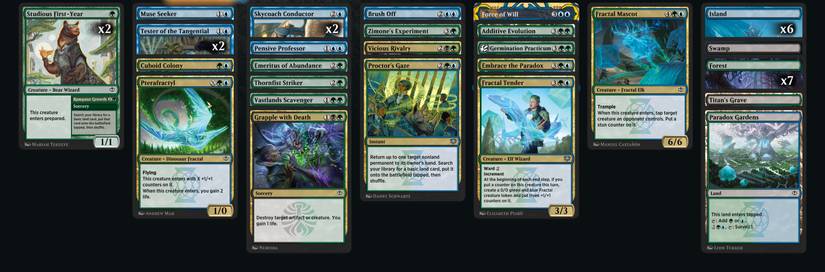 Quandrix sealed deck mtg arena