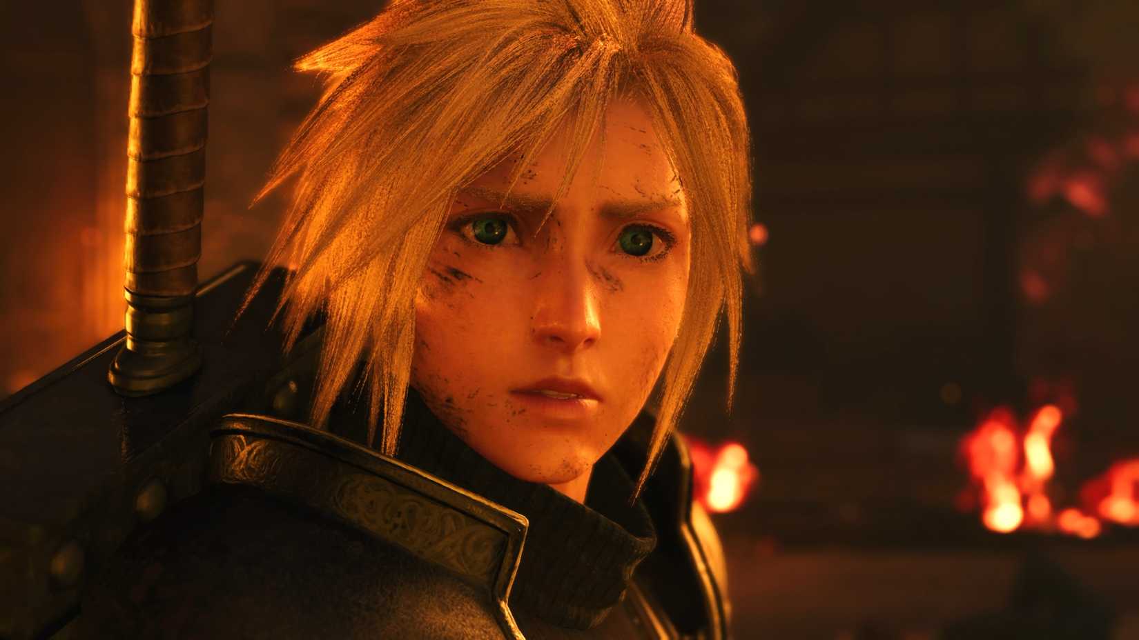 FF7 Rebirth Switch 2 young Cloud in Nibelheim