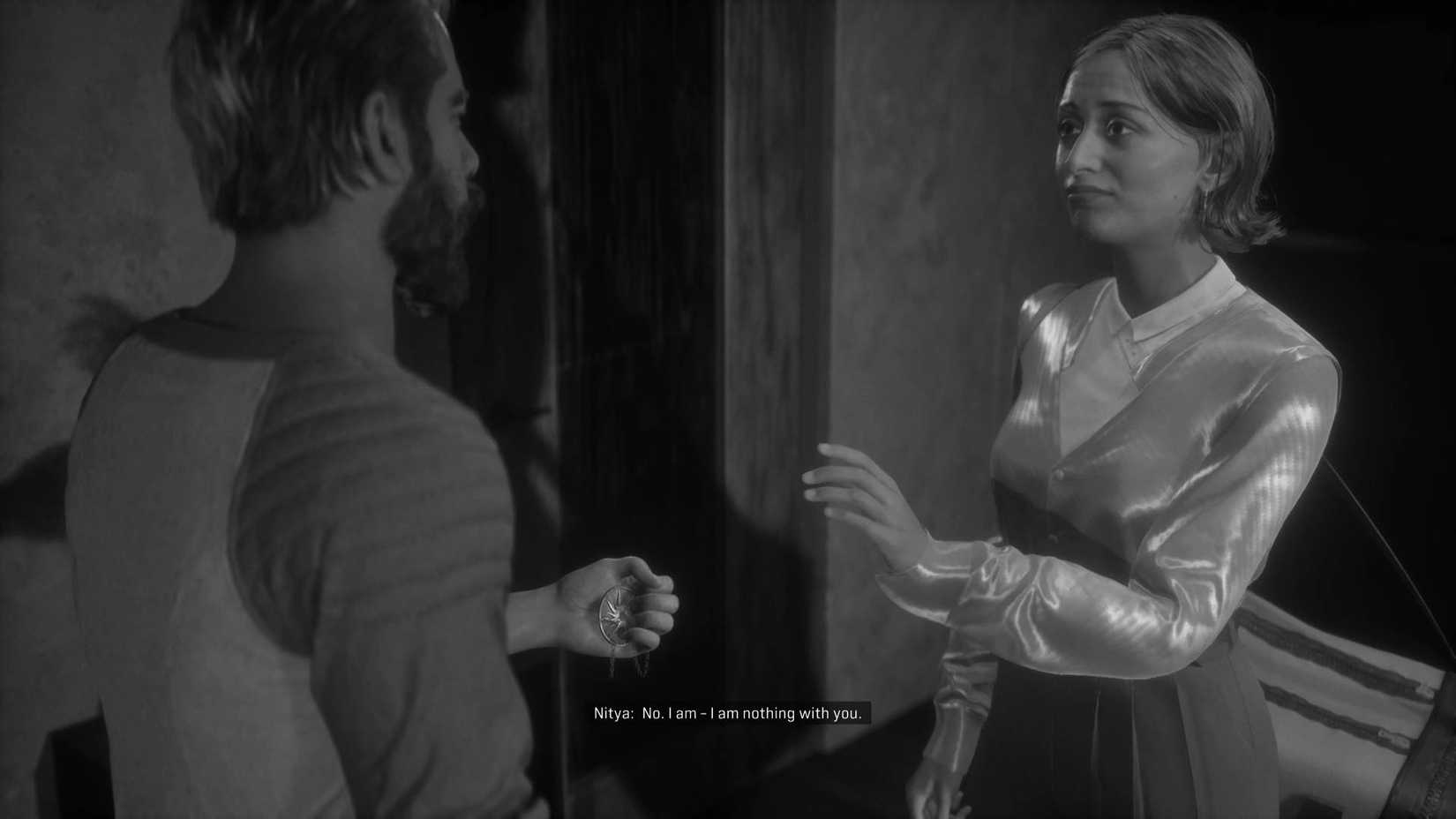 Nitya leaving Arjun in a flashback.