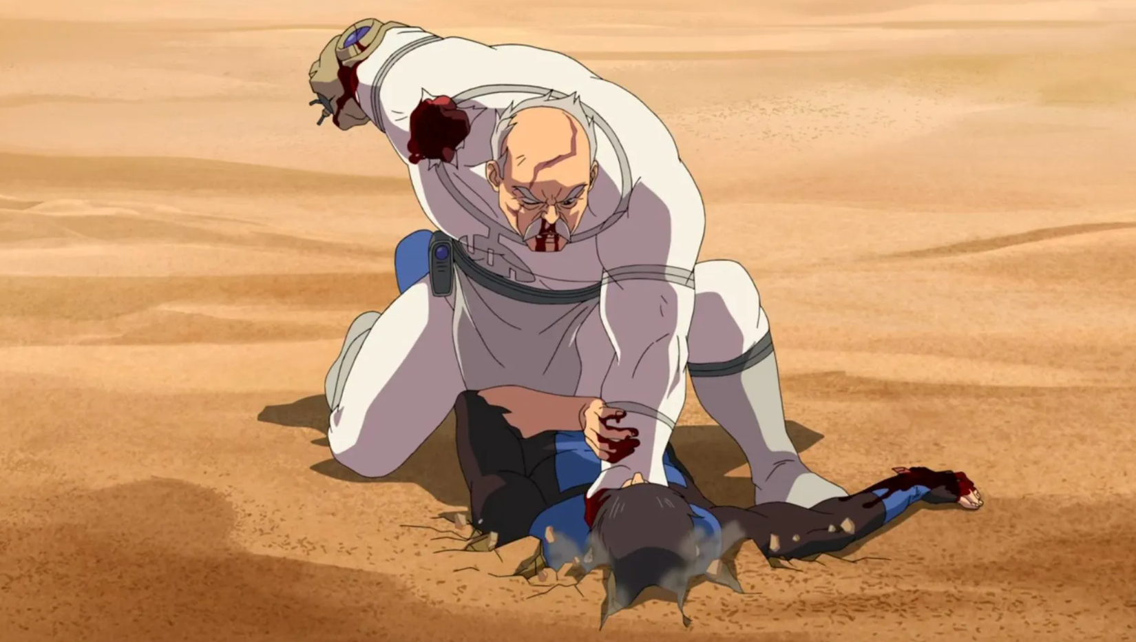 Invincible Mogging Invincible season 4 episode 5 explained by the showrunners: ‘It ...