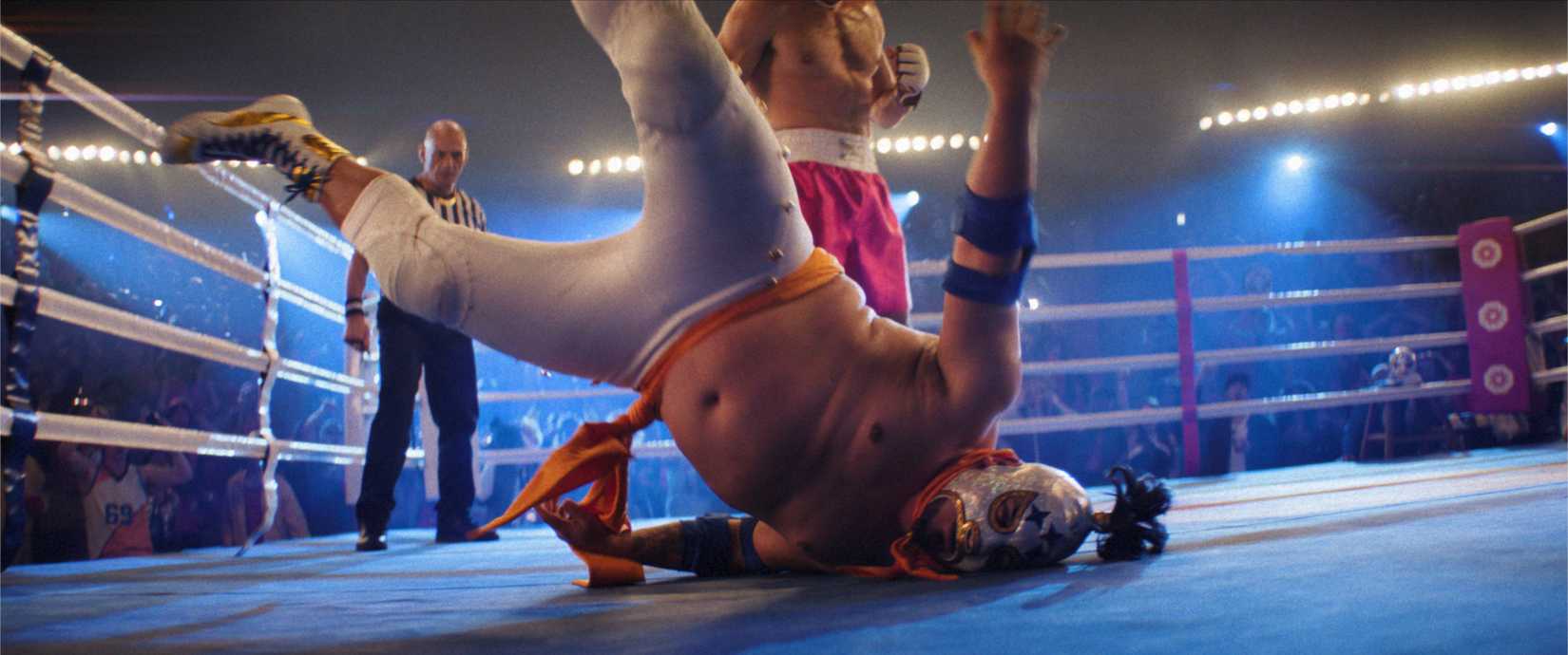 Ken knocks out El Fuerte in Street Fighter (2026)
