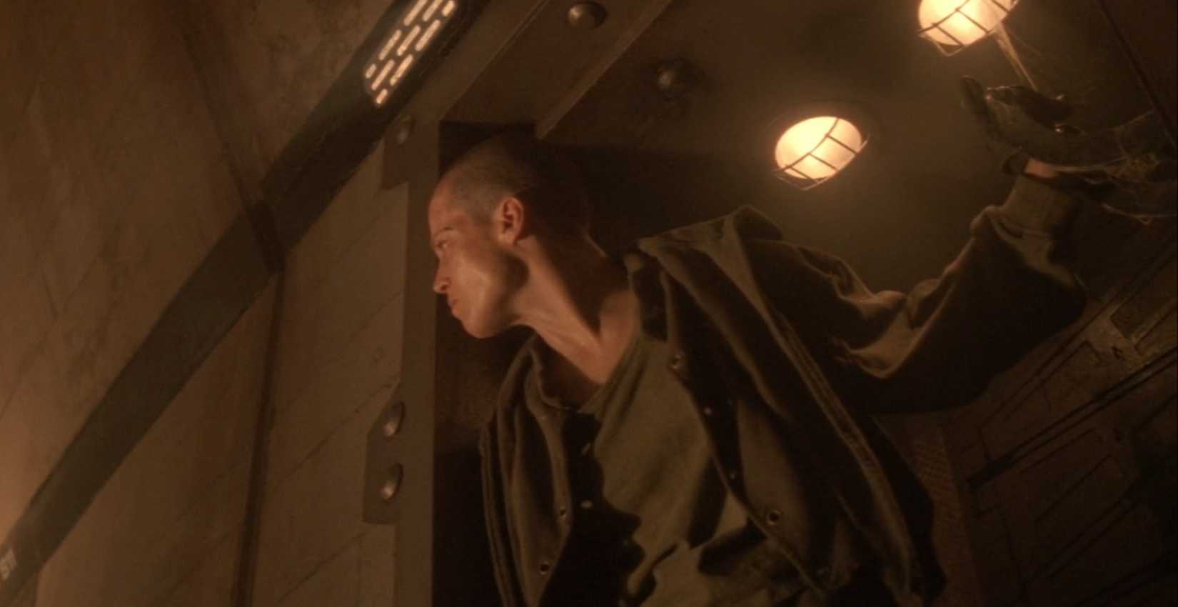 Ellen Ripley on the run in Aliens 3