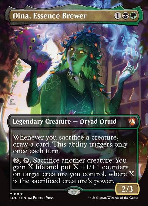 Magic the Gathering dina essence brewer card